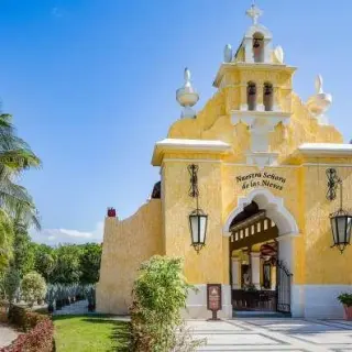 Nuestra Señora de las Nieves wedding chapel at Grand Palladium Colonial, Riviera Maya