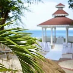 Wedding gazebo at Grand Palladium Jamaica