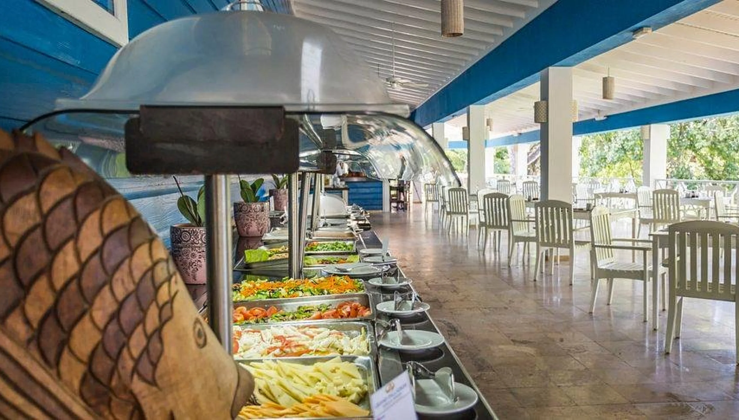 Poseidon restaurant at grand palladium lady hamilton