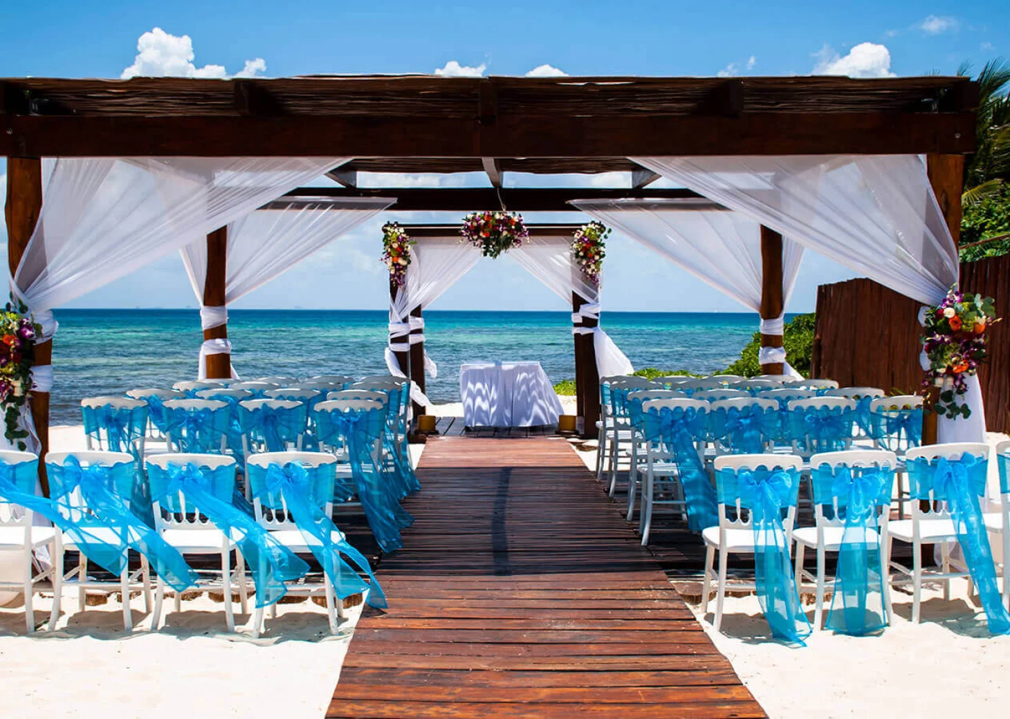 Grand Riviera Princess beach wedding venue