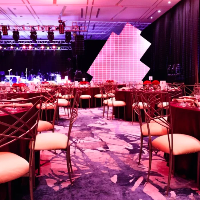 dinner reception on the grand velas ballroom at grand velas los cabos