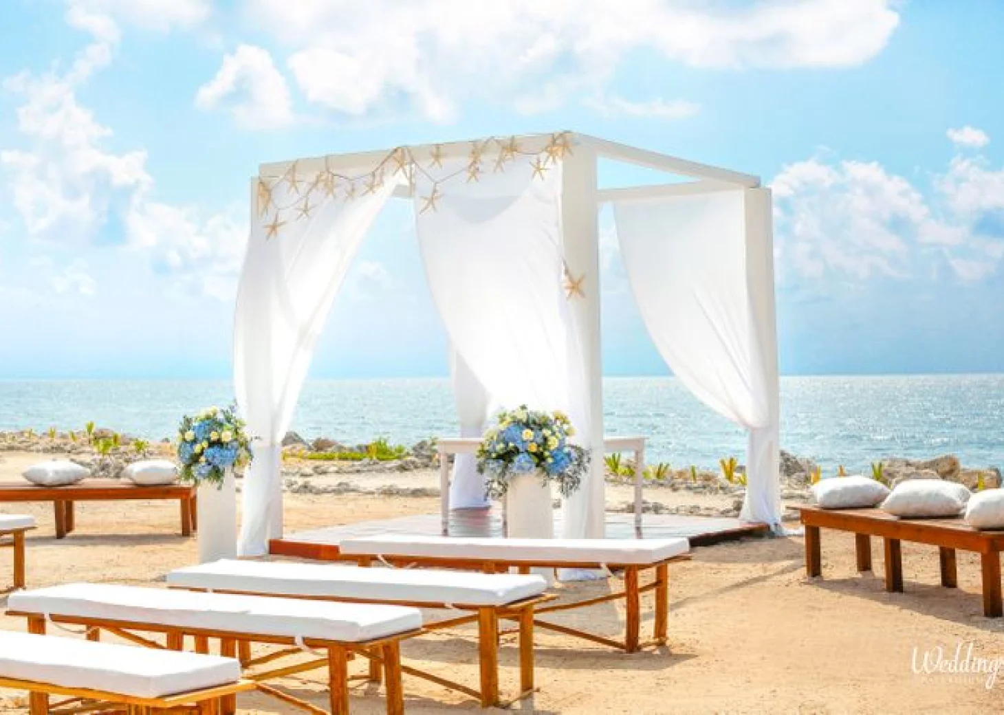 Grand palladium wedding ceremony