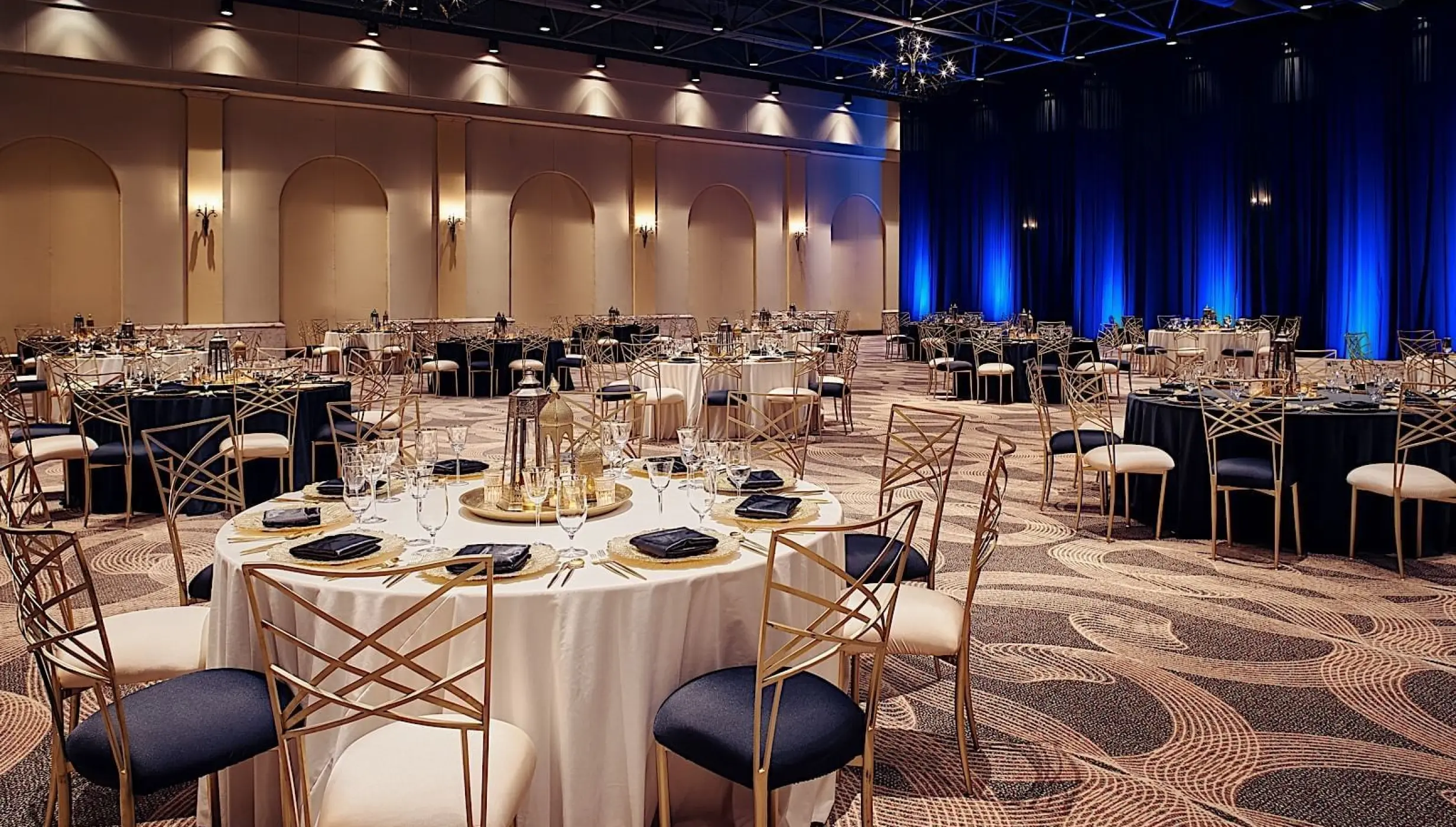 Dinner reception on the ballroom at Hacienda Del Mar Los Cabos Resort, Villas & Golf