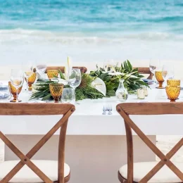 Hard Rock beach venue decor