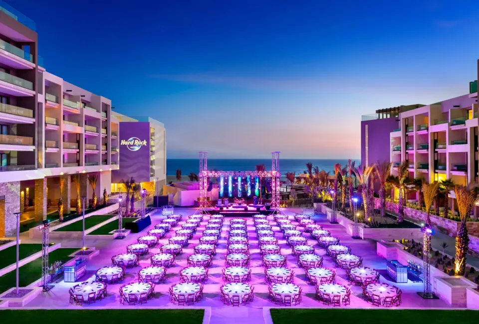 Muse terrace at Hard Rock Los Cabos An All Inclusive Experience
