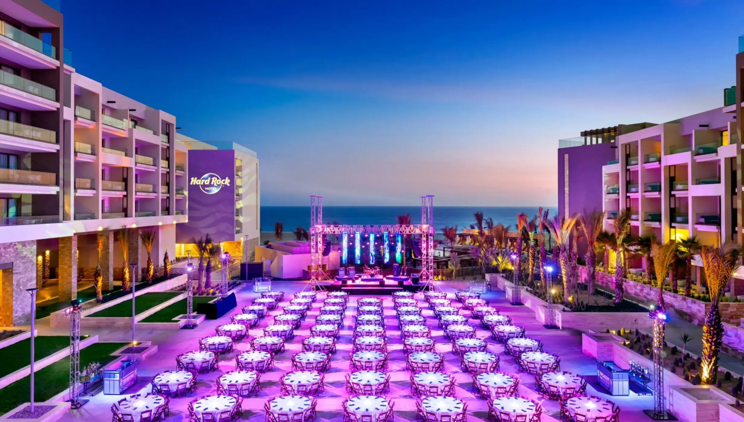 Muse terrace at Hard Rock Los Cabos An All Inclusive Experience