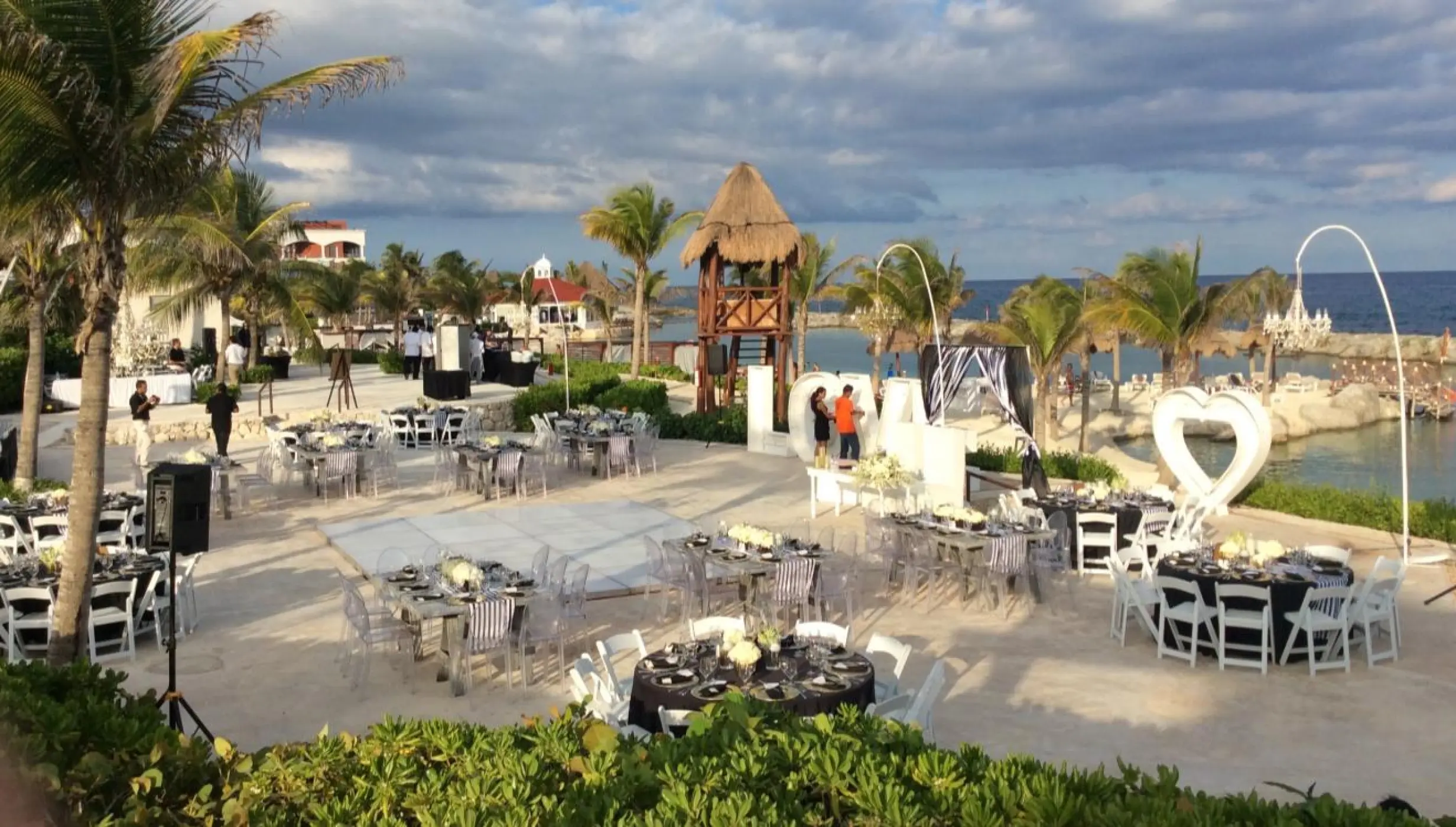 Maracas Terrace wedding venue at Hard Rock Resort