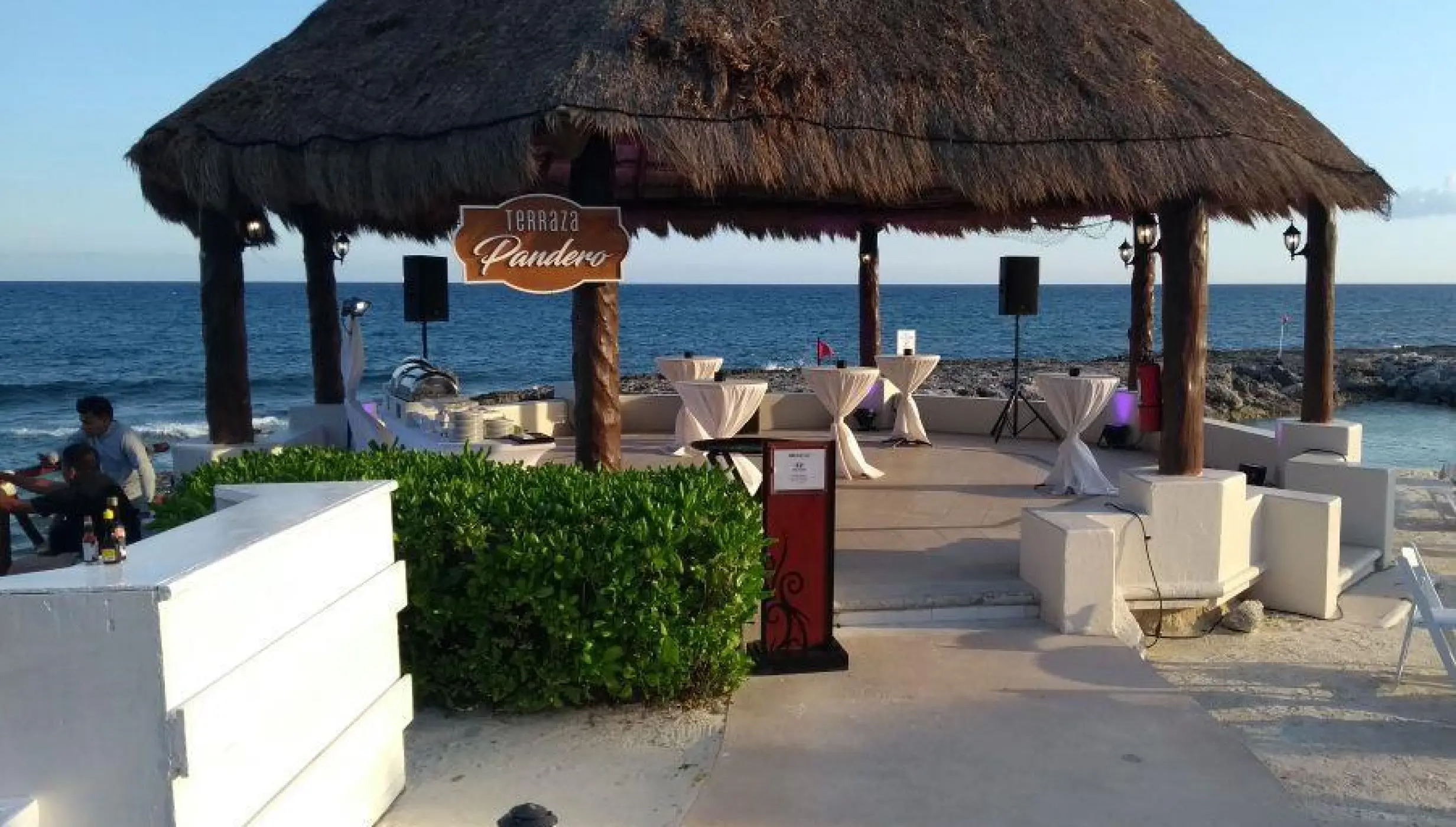 Pandero Terrace wedding venue at Hard Rock Riviera maya