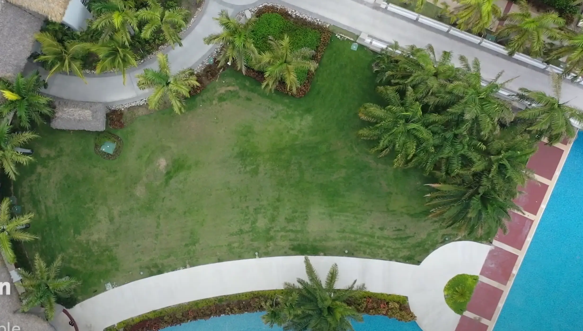 Wedding decor on the eclipse garden wedding venue at Hard Rock Punta Cana