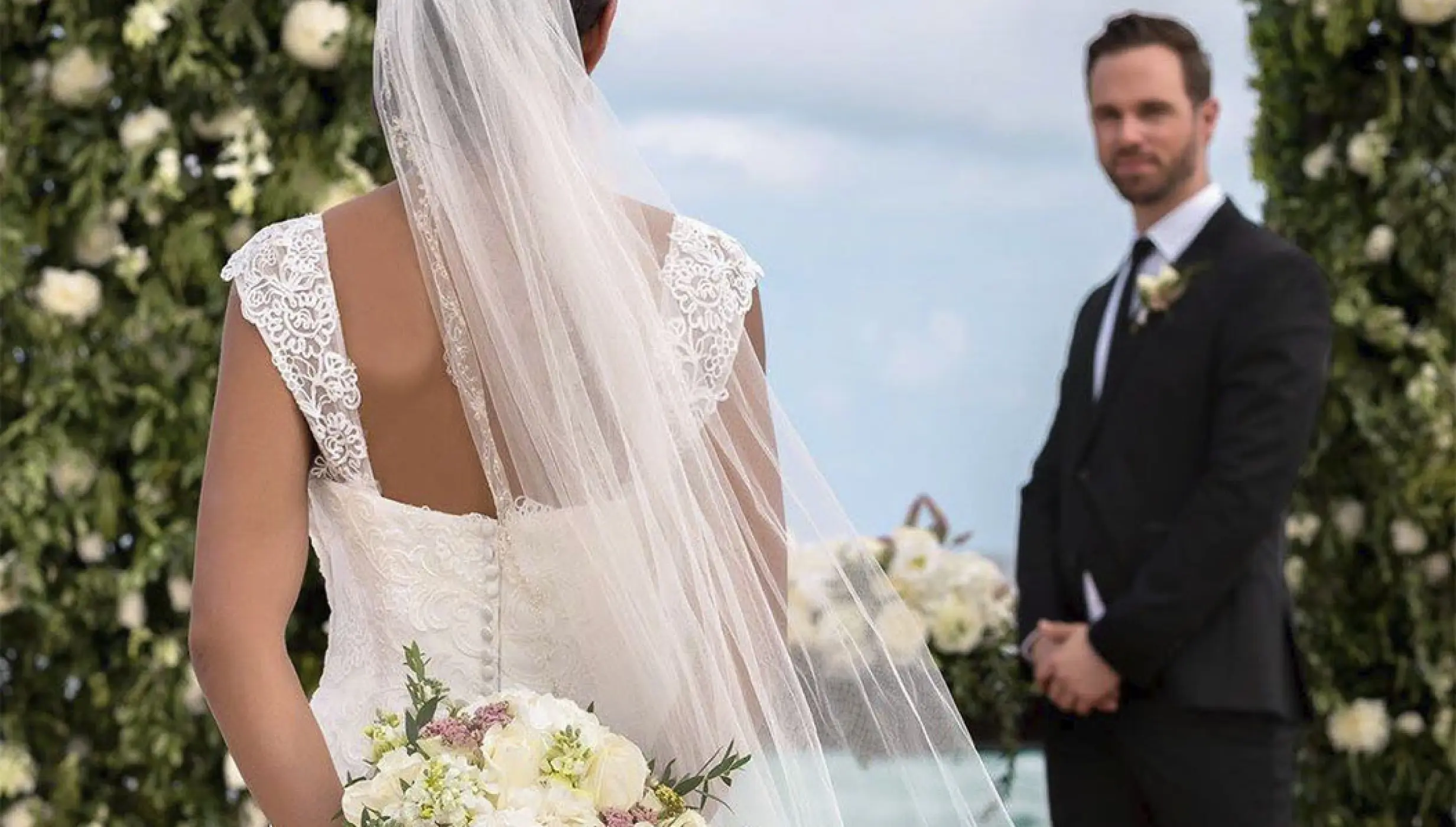 Ceremony in the Fire Pit Venue at Haven Riviera Cancun.