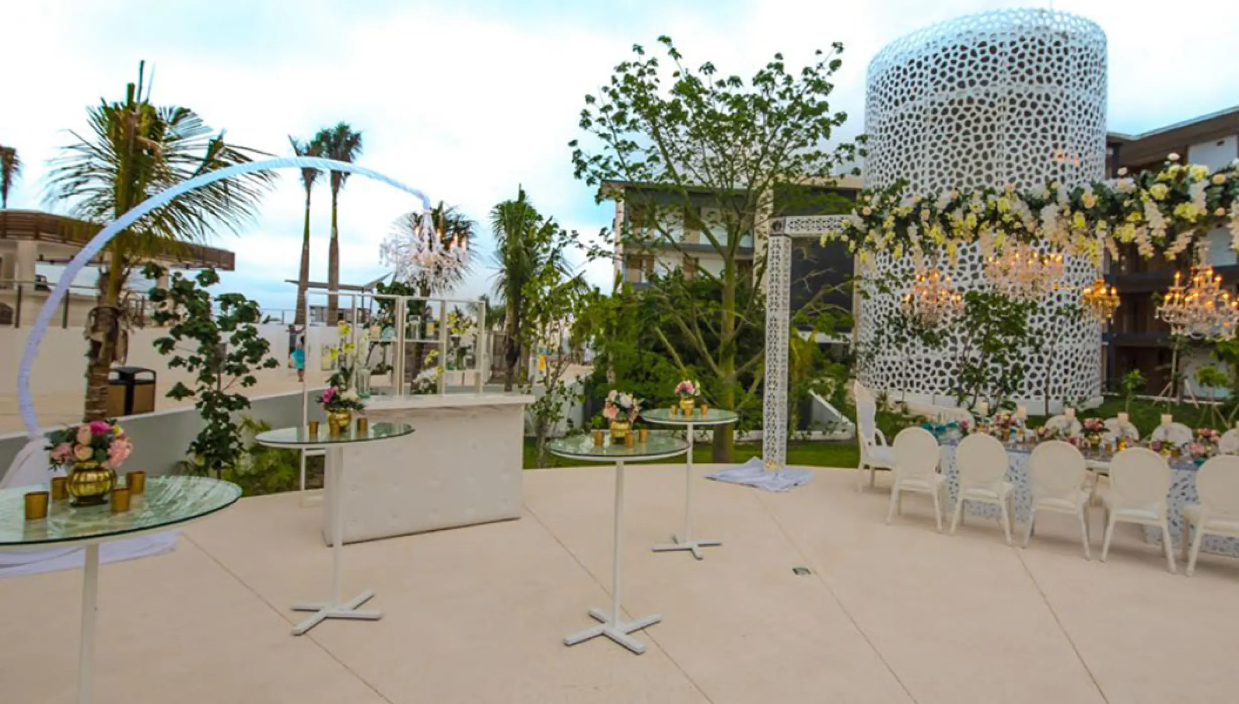 Round Terrace Venue at Haven Riviera Cancun.