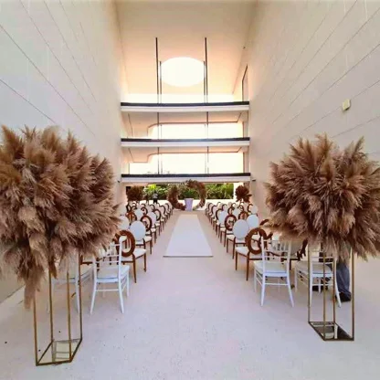 Ceremony setup on The H Arch venue at Haven Riviera Cancun Resort.