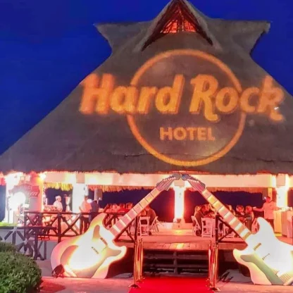 Heaven terrace venue at Hard Rock resort
