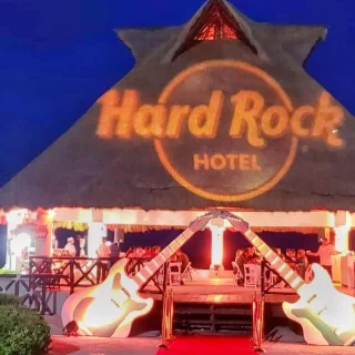 Heaven terrace venue at Hard Rock resort