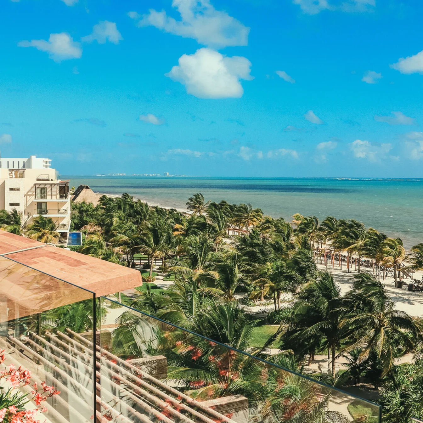 Hideaway at Royalton Riviera Cancun resort arial