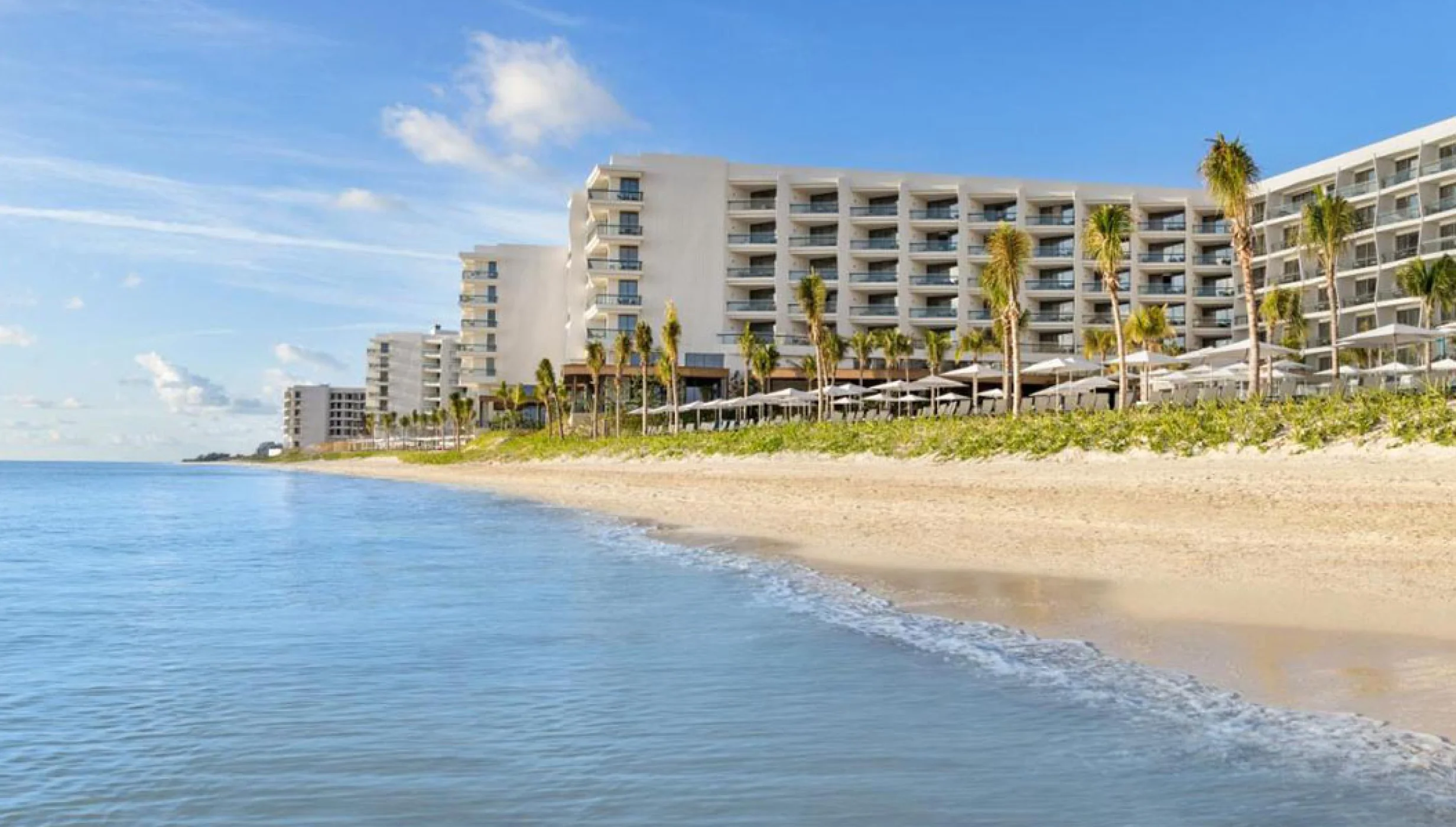 Beach at Hilton Cancun.