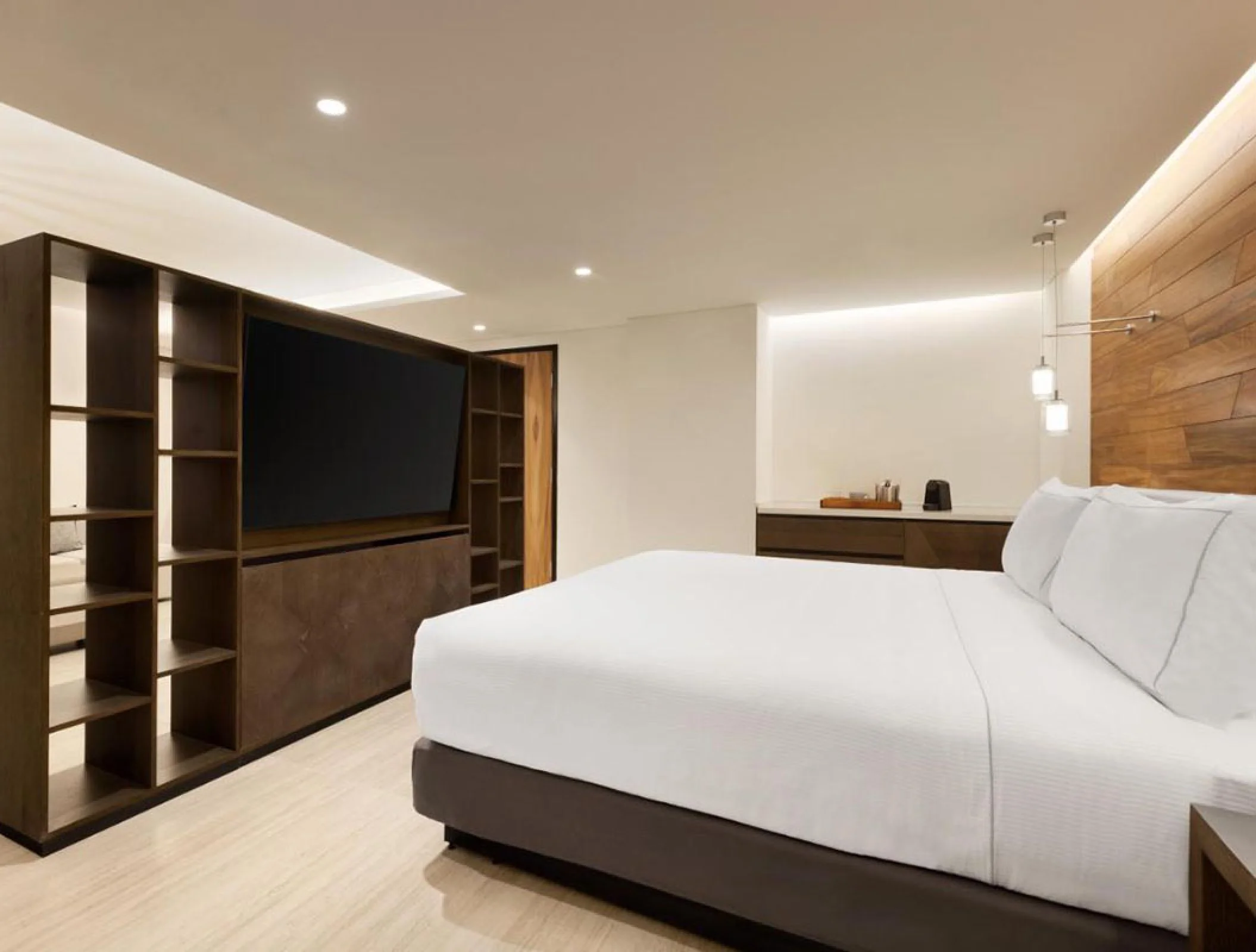 Junior Suite at Hilton Cancun.