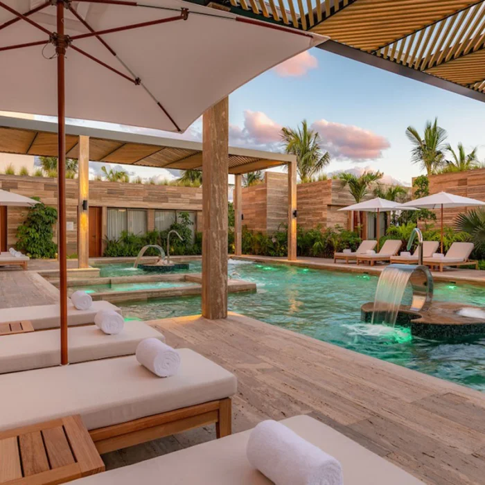 Spa at Hilton Cancun.