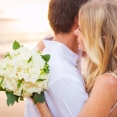 Destination Wedding couple