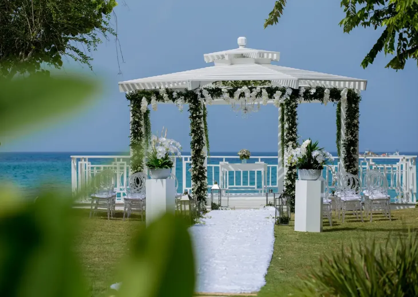 wedding gazebo at Secrets La Romana