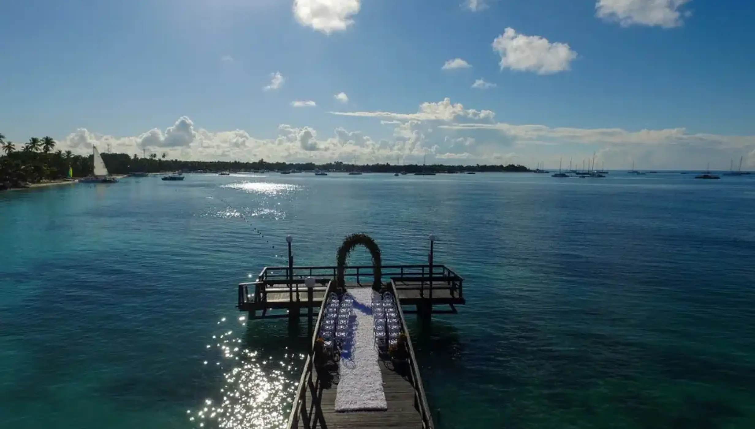 Pier at Secrets La Romana