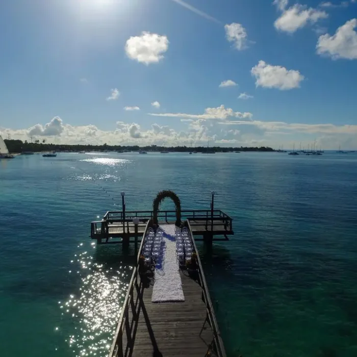 Pier at Secrets La Romana