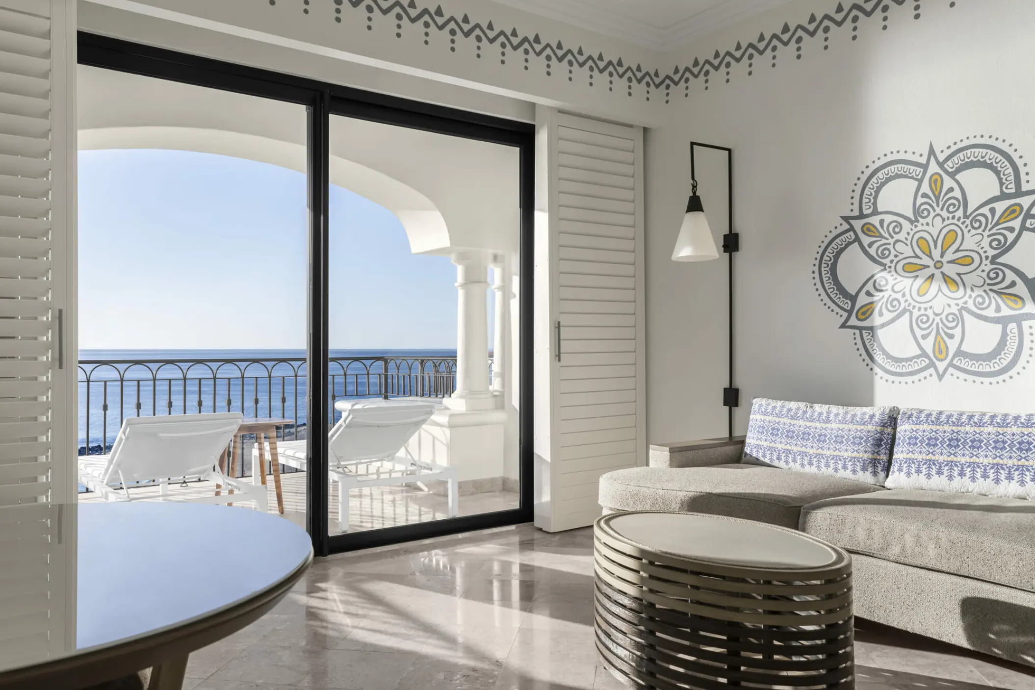 AltaMar guest room at Hilton Los Cabos with ocean view balcony, Cabo San Lucas