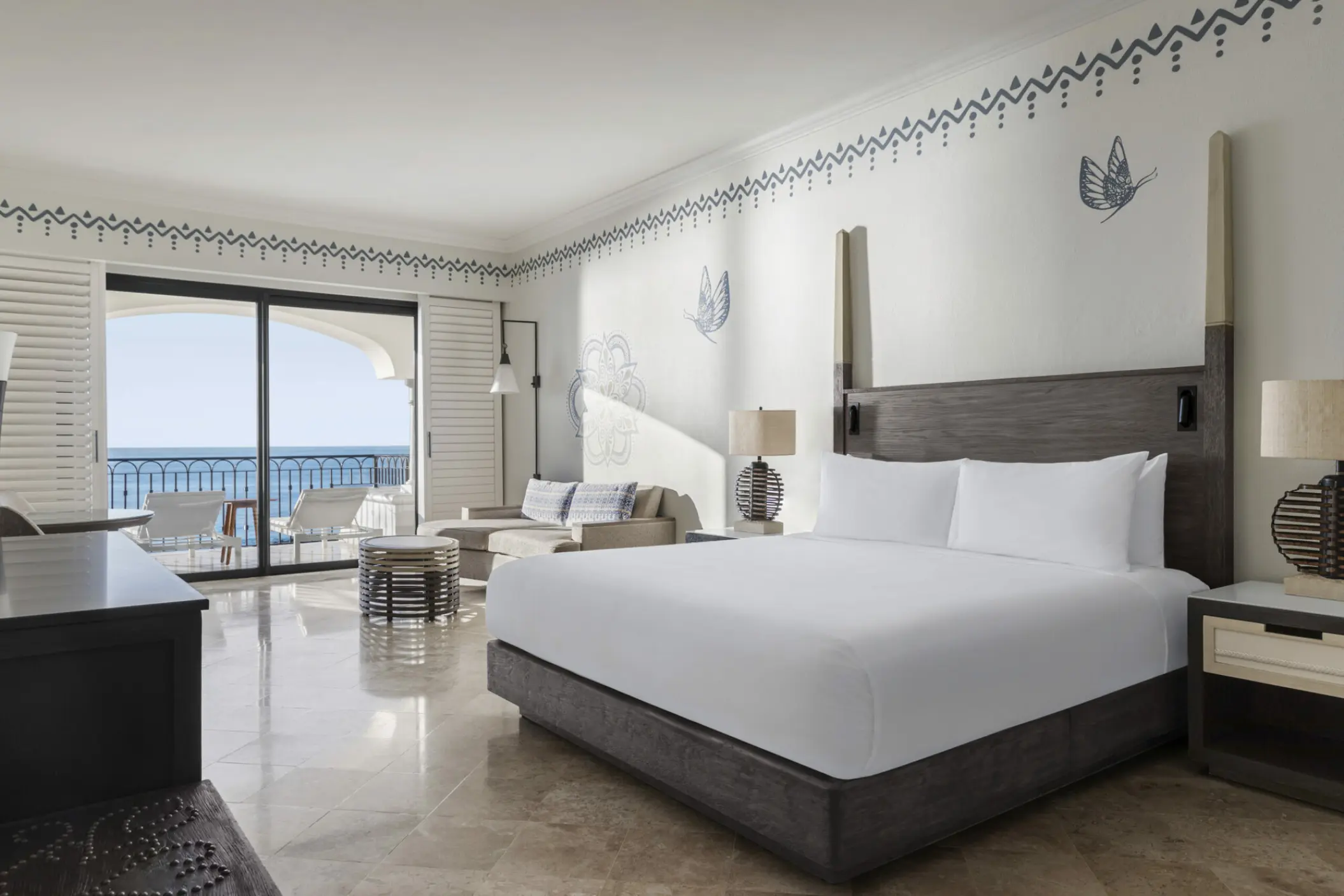 Altamar room with ocean view balcony at Hilton Los Cabos, Cabo San Lucas