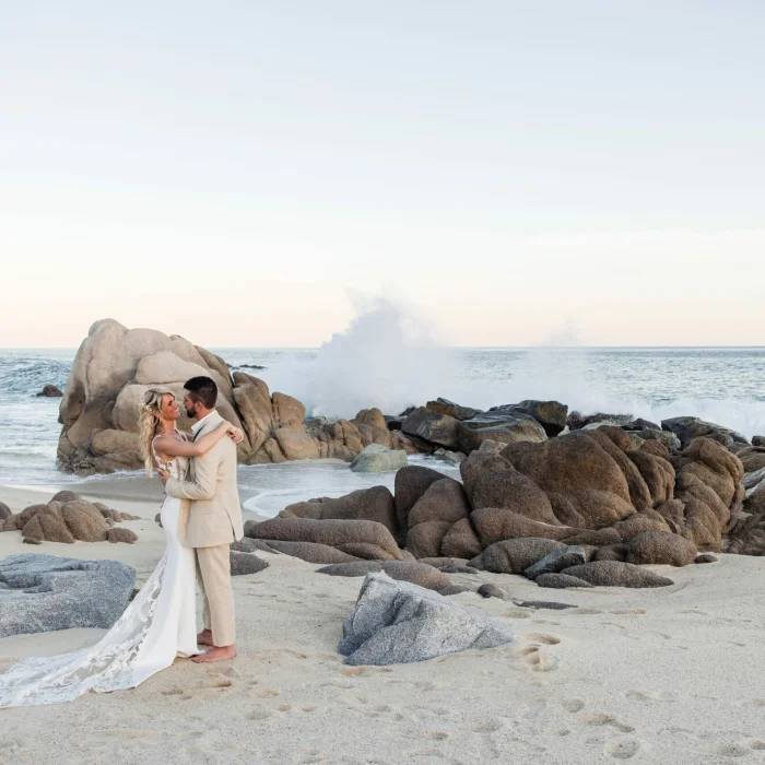 Couple at Hilton Los Cabos Beach and Golf
