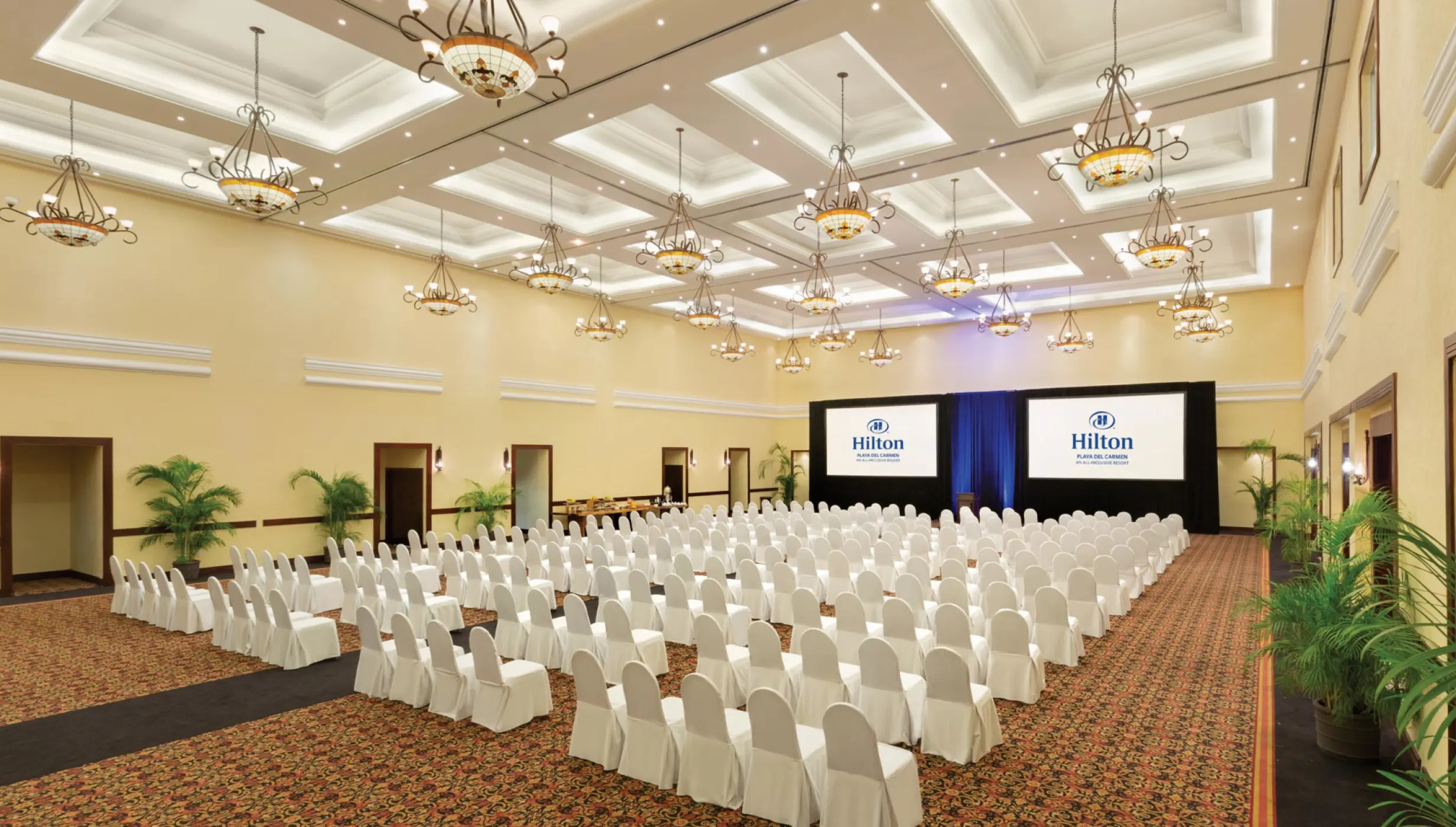 Meeting room for weddings at Hilton Playa del Carmen