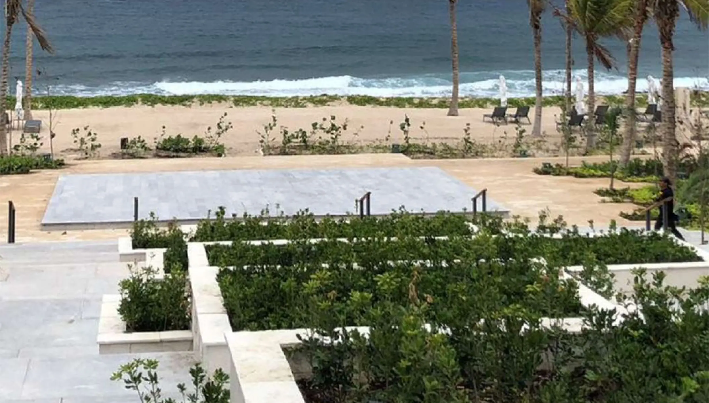 Beach Stage wedding venue at Hilton Tulum