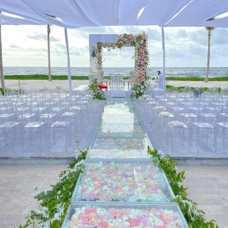 Hilton tulum beach venue.