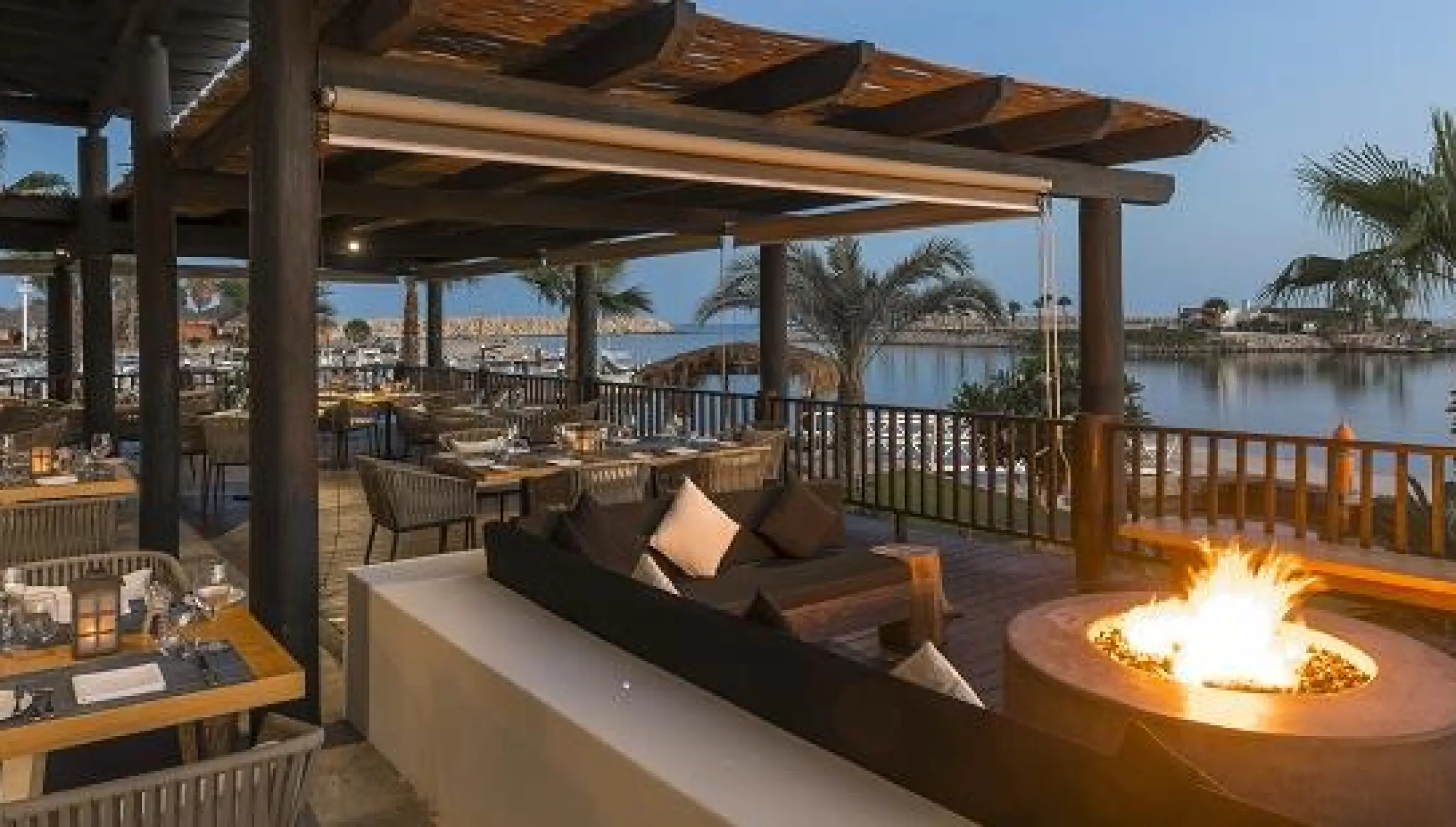 Fire Pit wedding venue at Hotel el Ganzo Los Cabos
