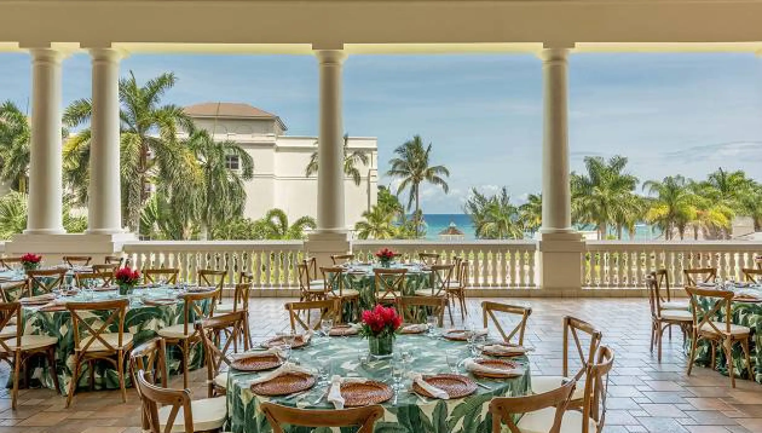 Grand ballroom terrace at Hyatt Zilara Rose Hall