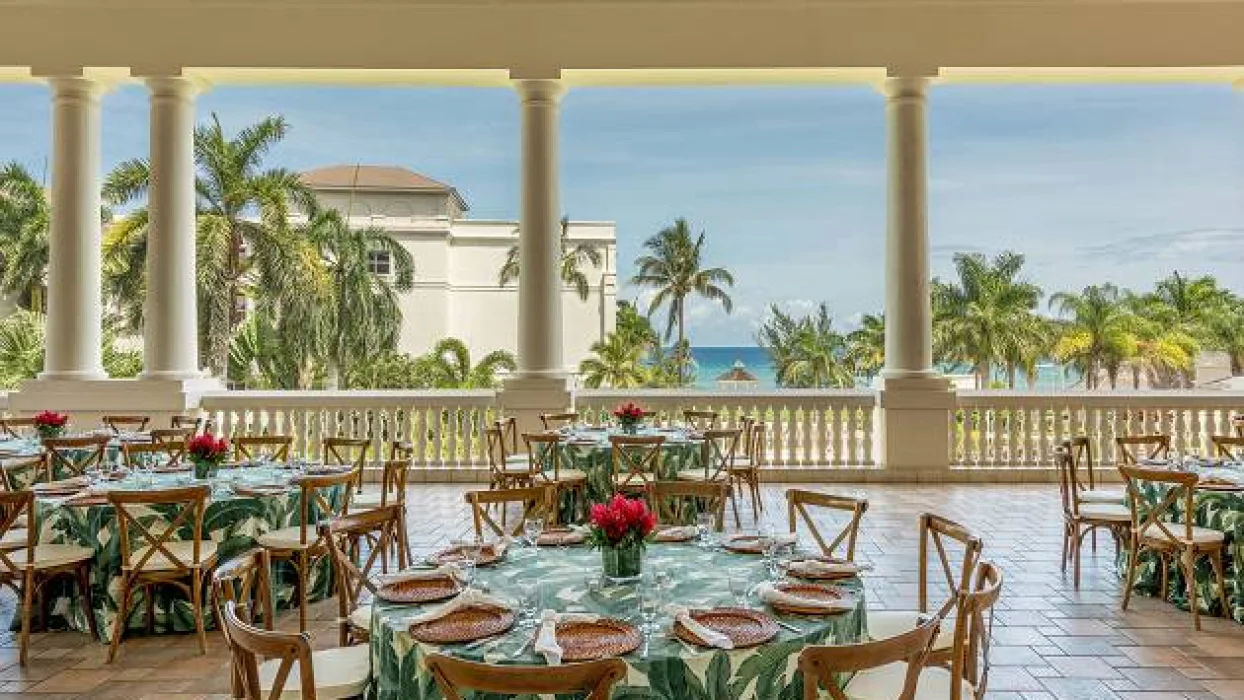 Grand ballroom terrace at Hyatt Zilara Rose Hall