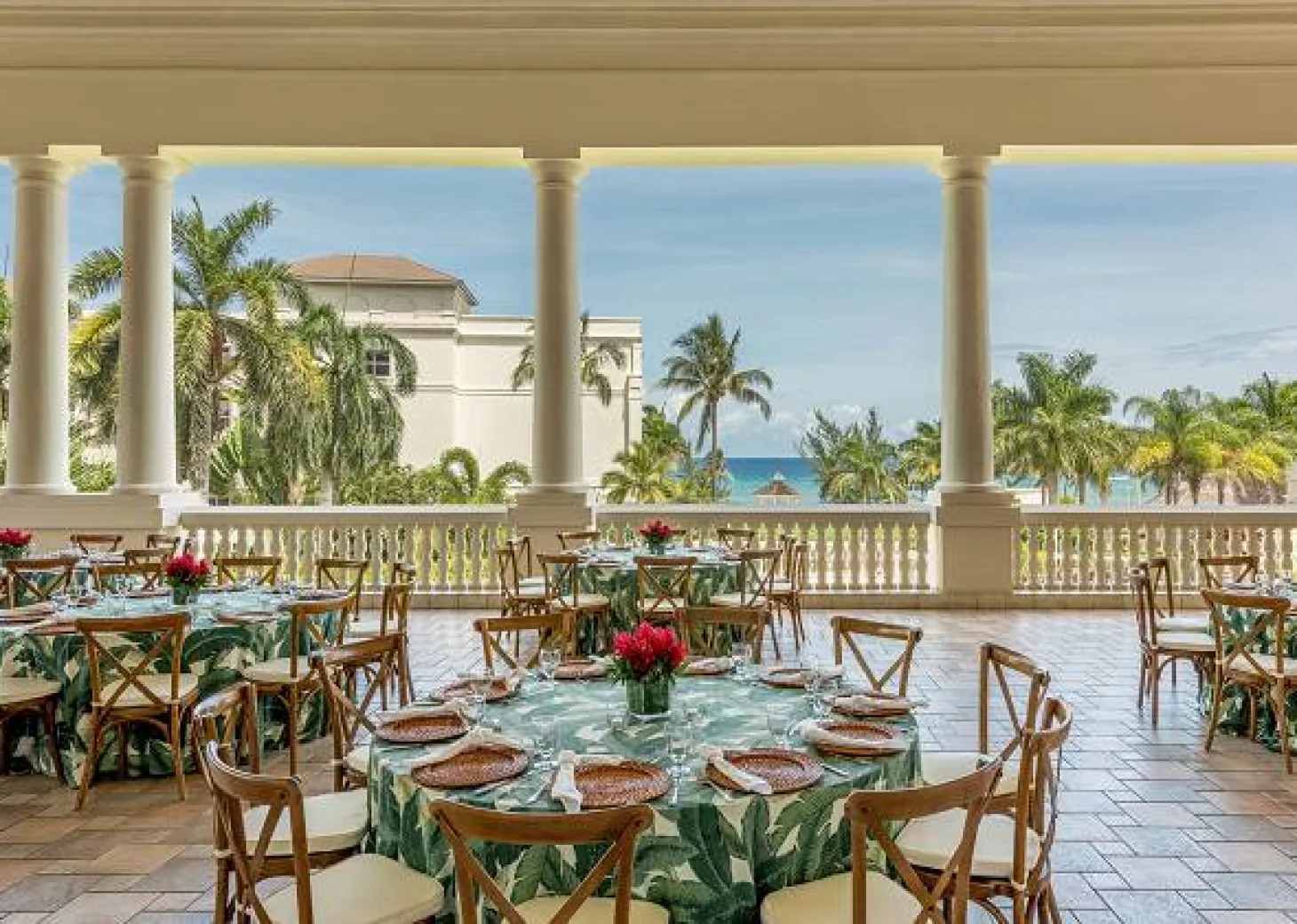 Grand ballroom terrace at Hyatt Zilara Rose Hall