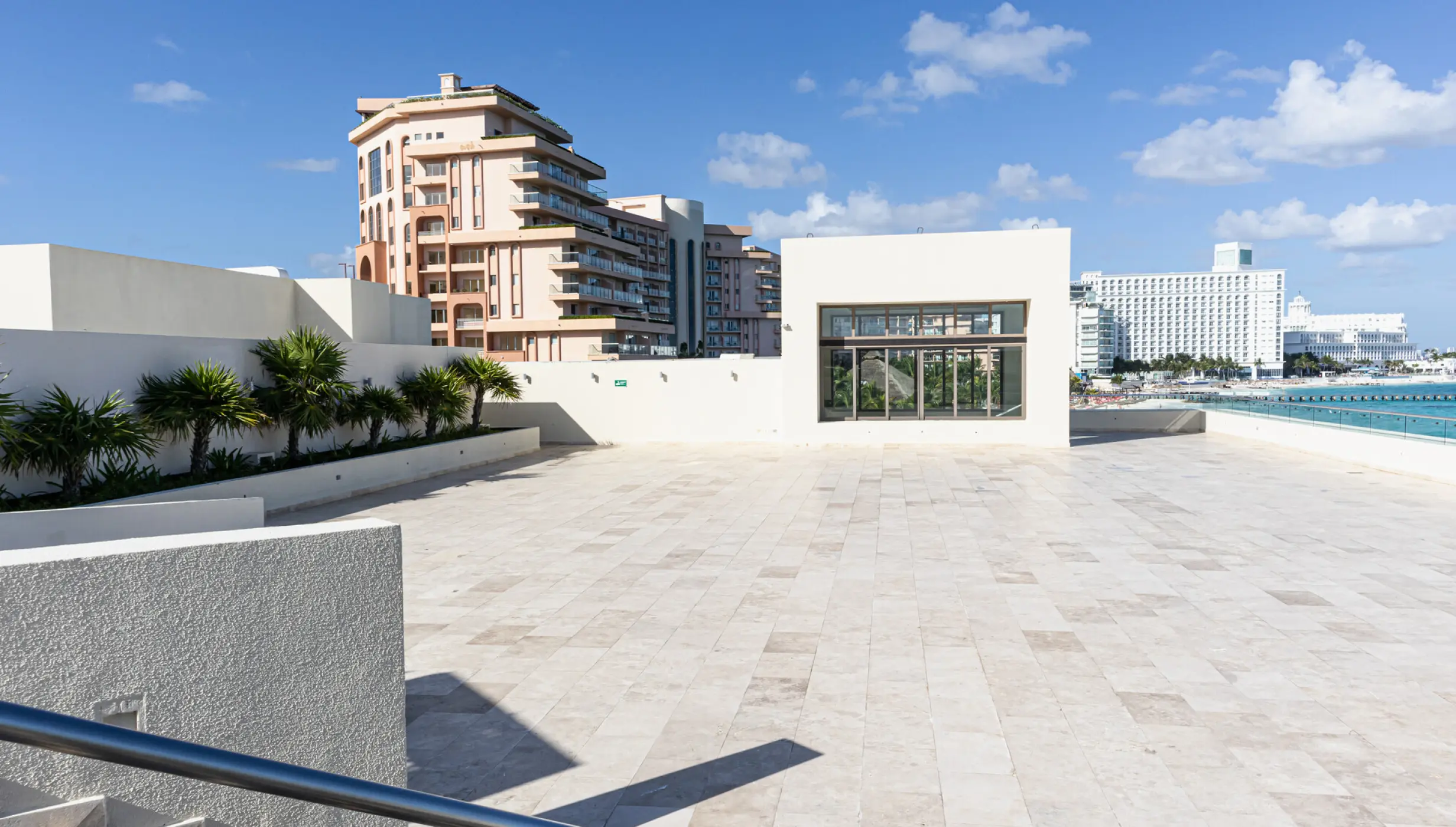rooftop terrace venue at Hyatt Ziva Cancun