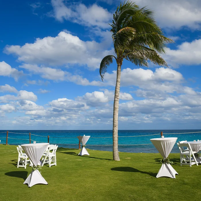Reef terrace wedding venue at Hyatt Ziva Cancun