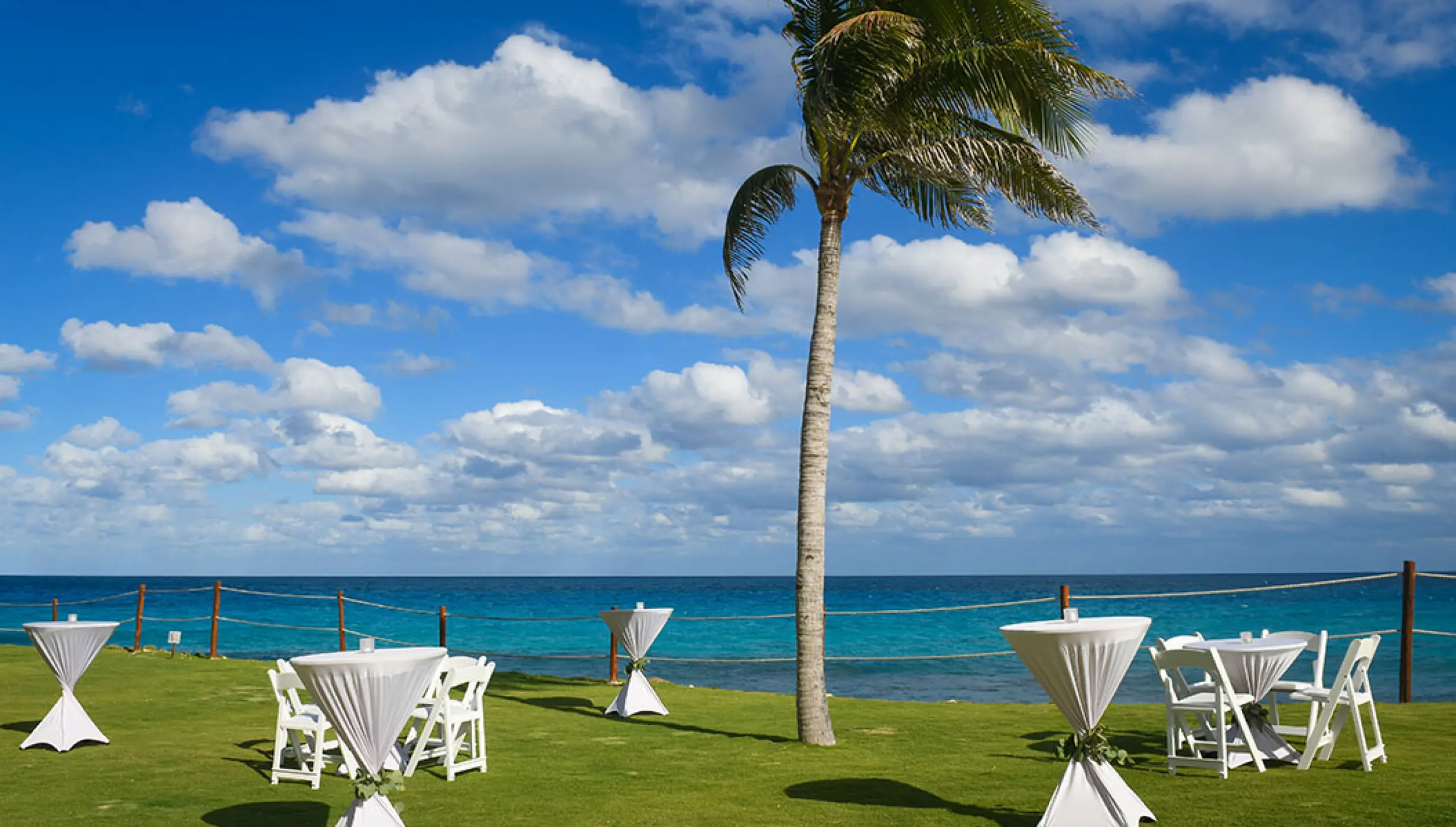 Reef terrace wedding venue at Hyatt Ziva Cancun