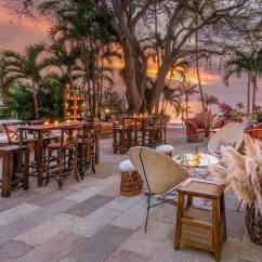 Cocktail party on palmas sunset at Hyatt Ziva Puerto Vallarta