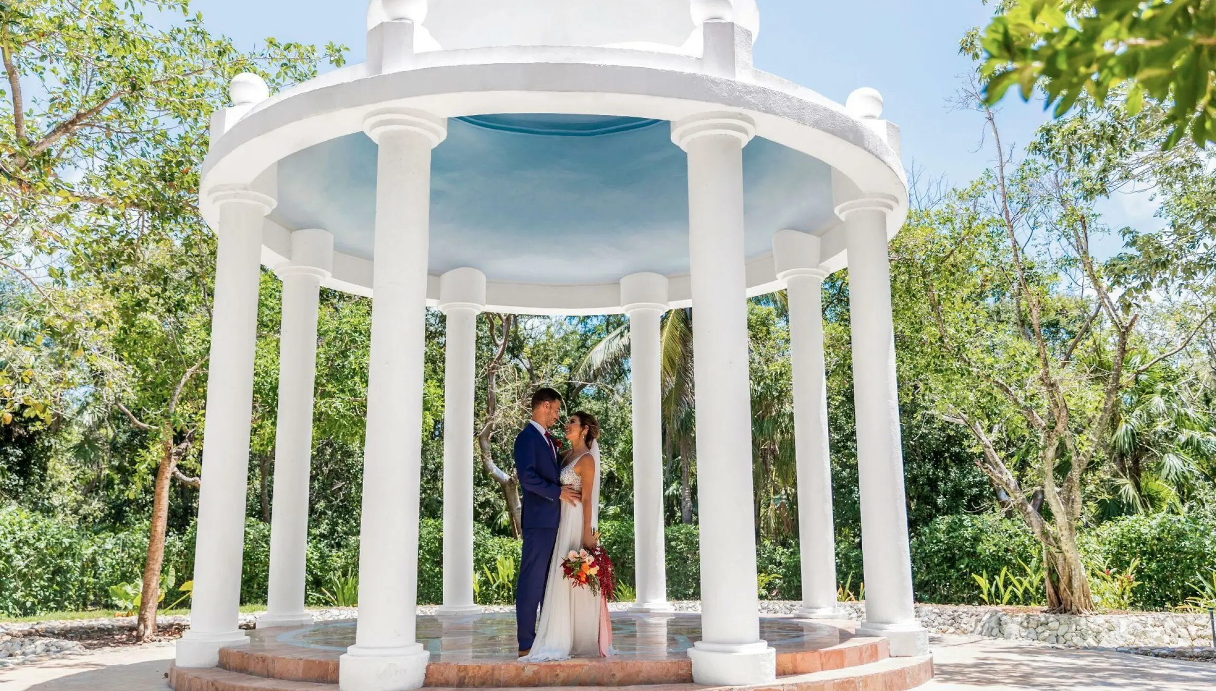 Iberostar Paraiso Beach and Paraiso del Mar Stone Gazebo venue