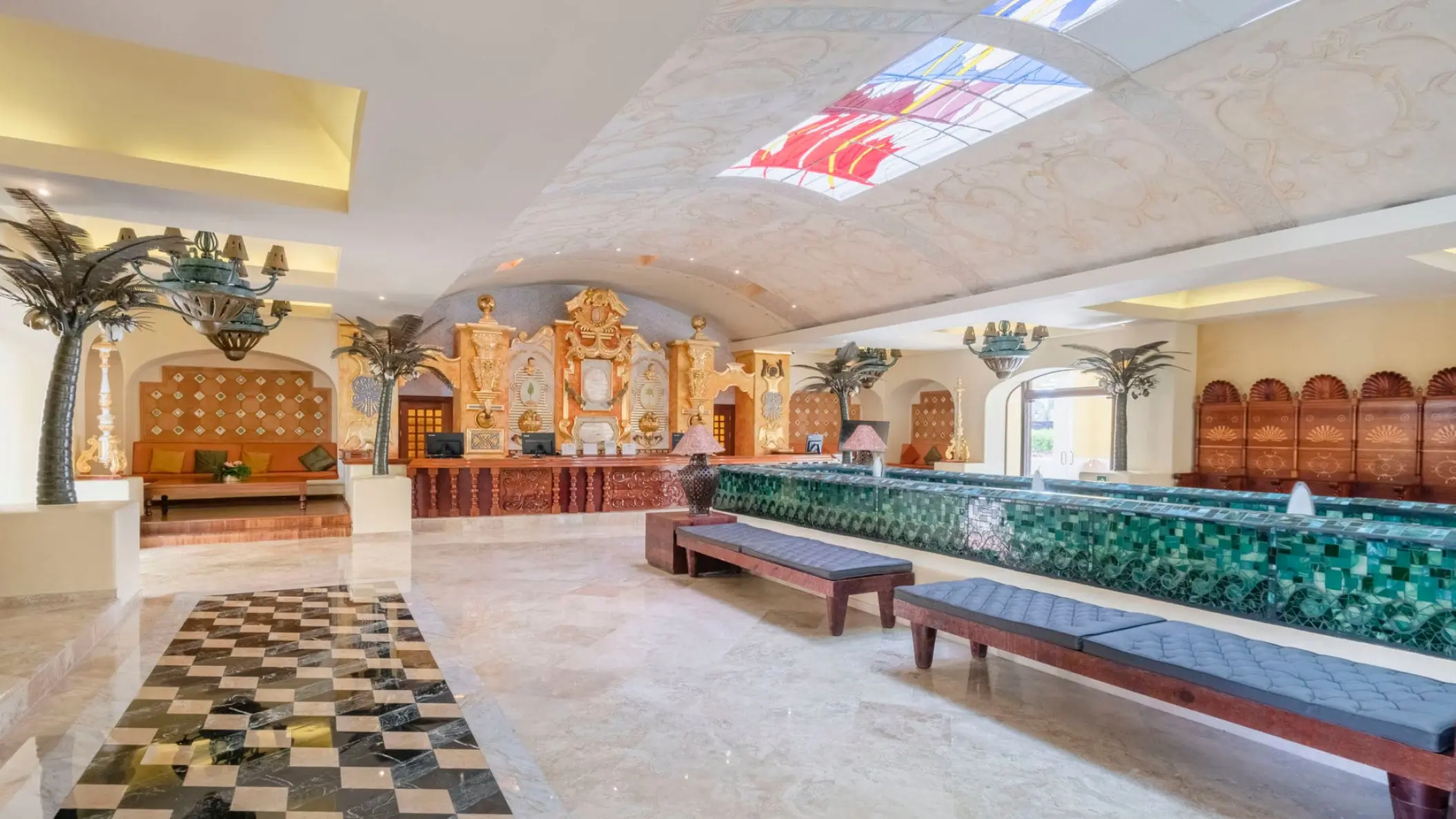 Iberostar Selection Paraiso Lindo lobby and reception area