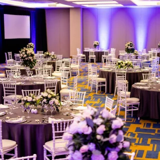 Dinner reception decor on the convention center at Iberostar selection playa mita