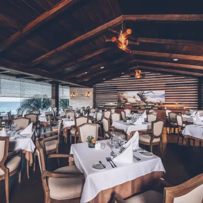 La Parrilla steak house wedding reception venue at Iberostar Selection Cancun