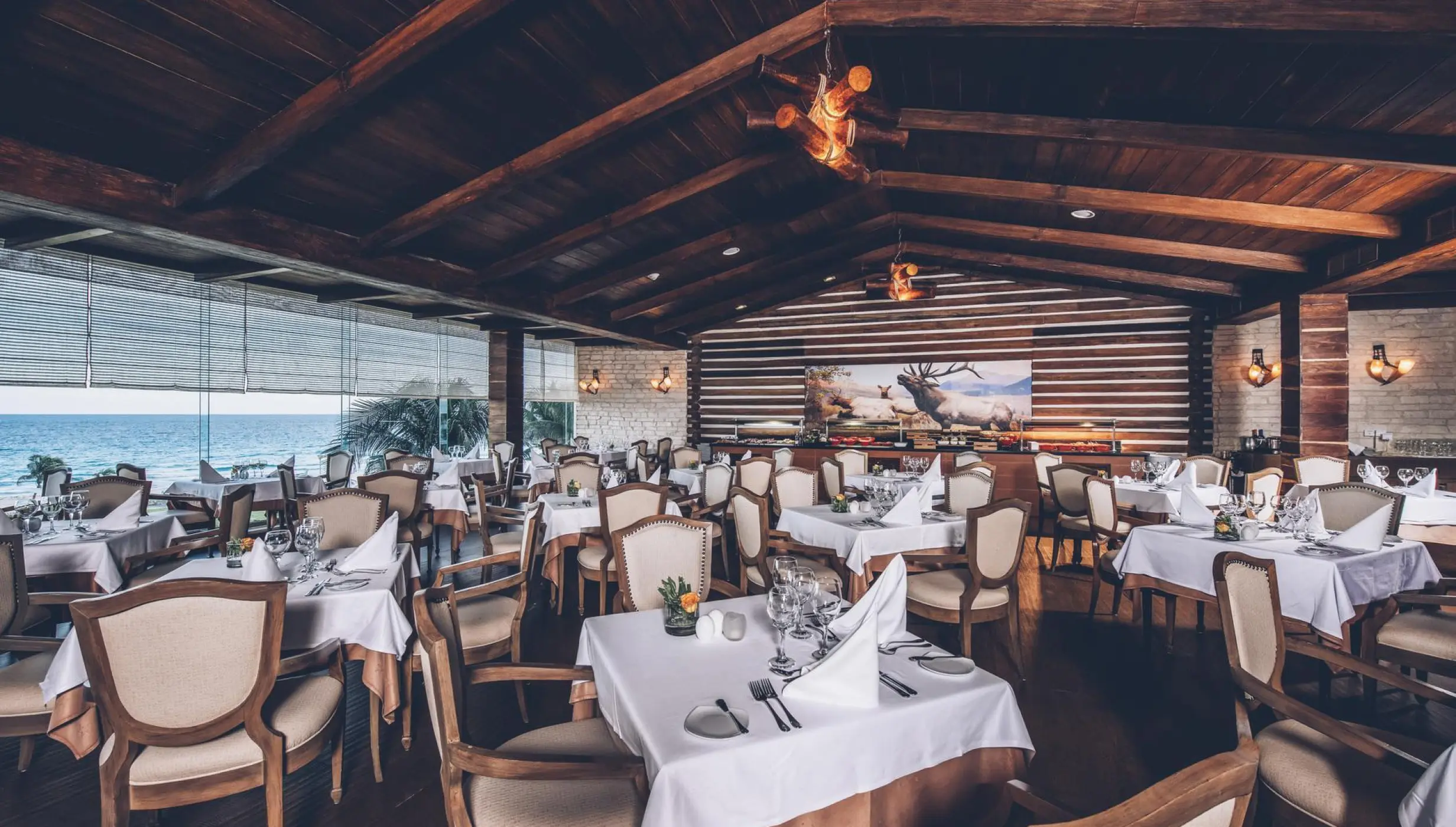 Parrilla steak house restaurant at Coral at iberostar Selection Cancun
