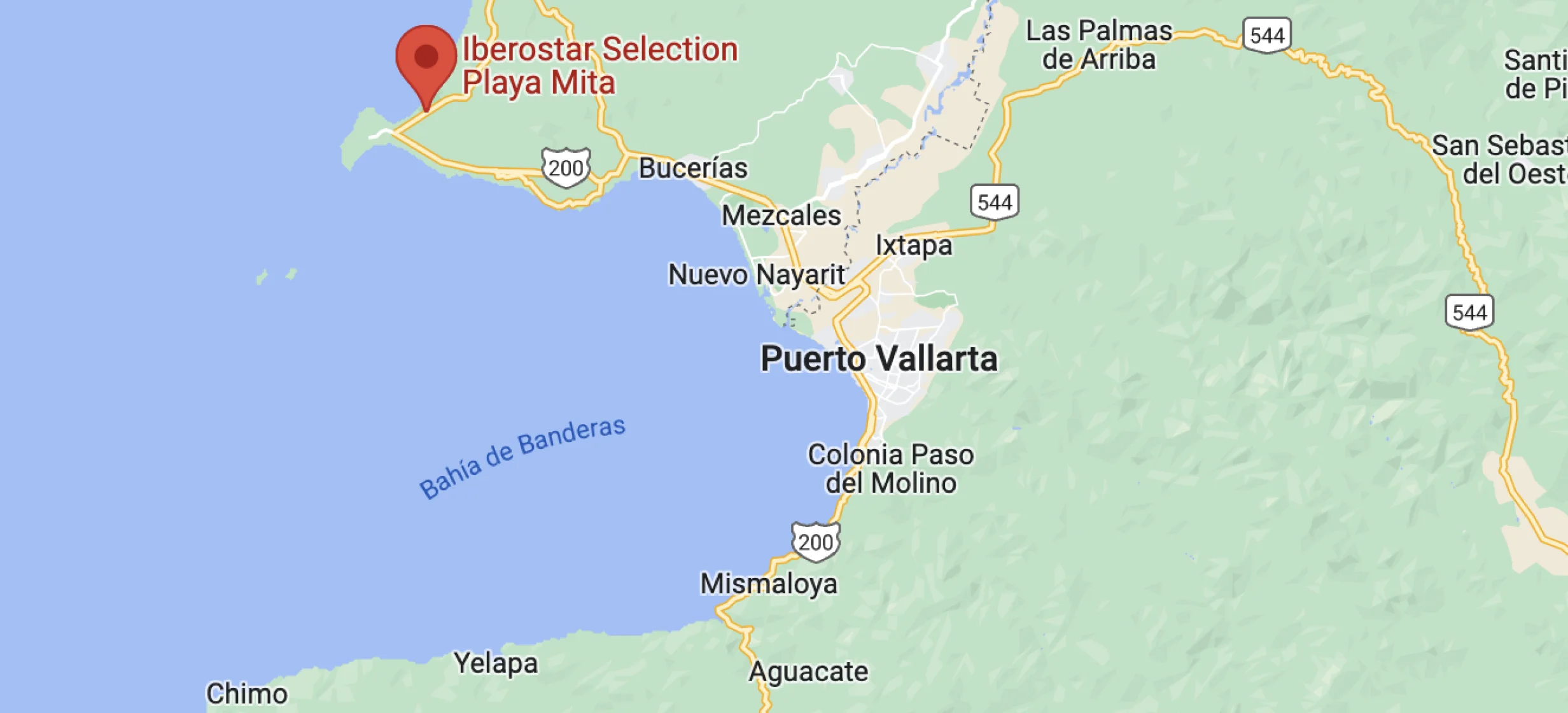 Google Maps At Iberostar Selection Playa Mita