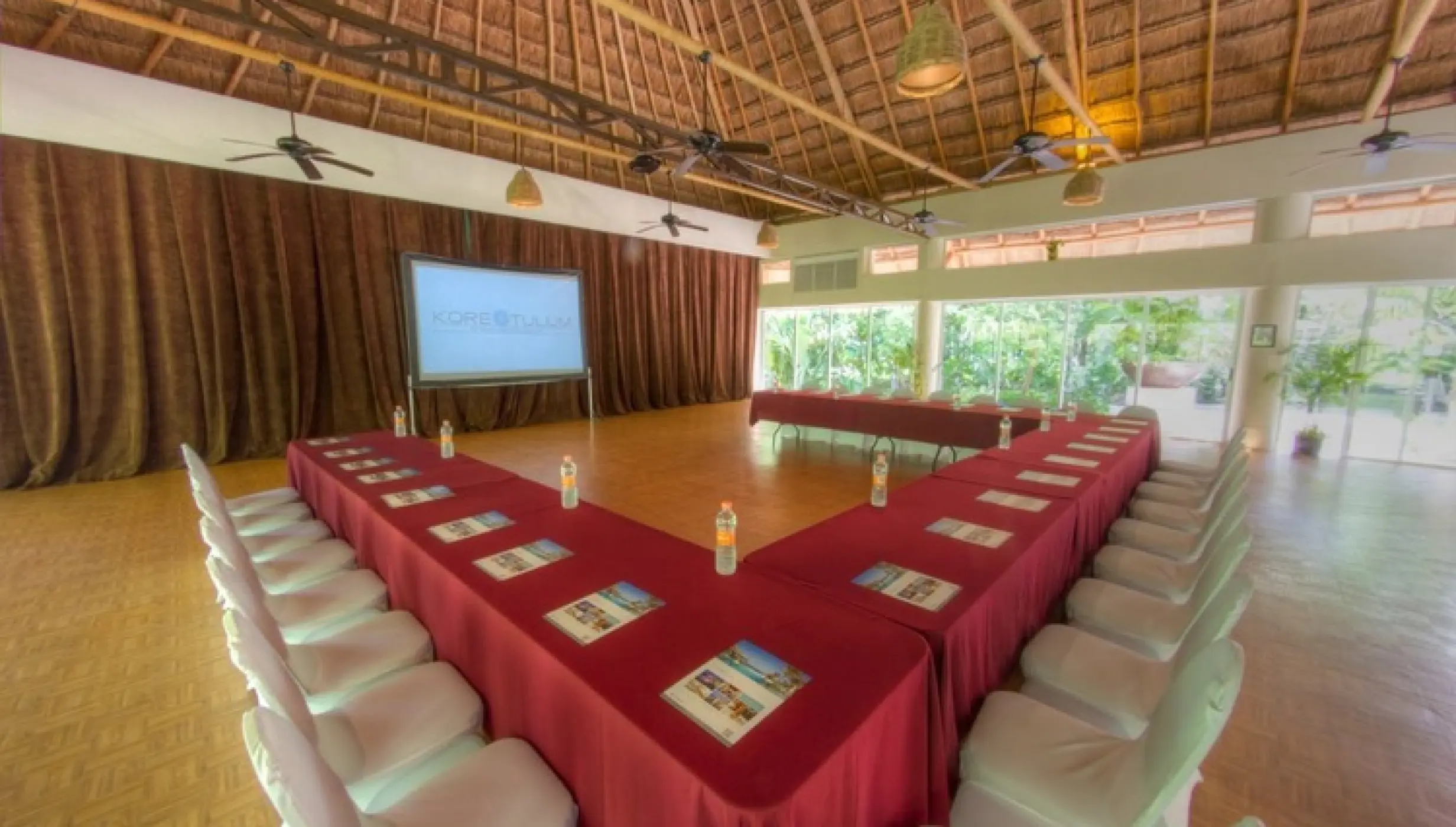 Ashram Salon wedding venue at Kore Tulum Retreat and Spa Resort
