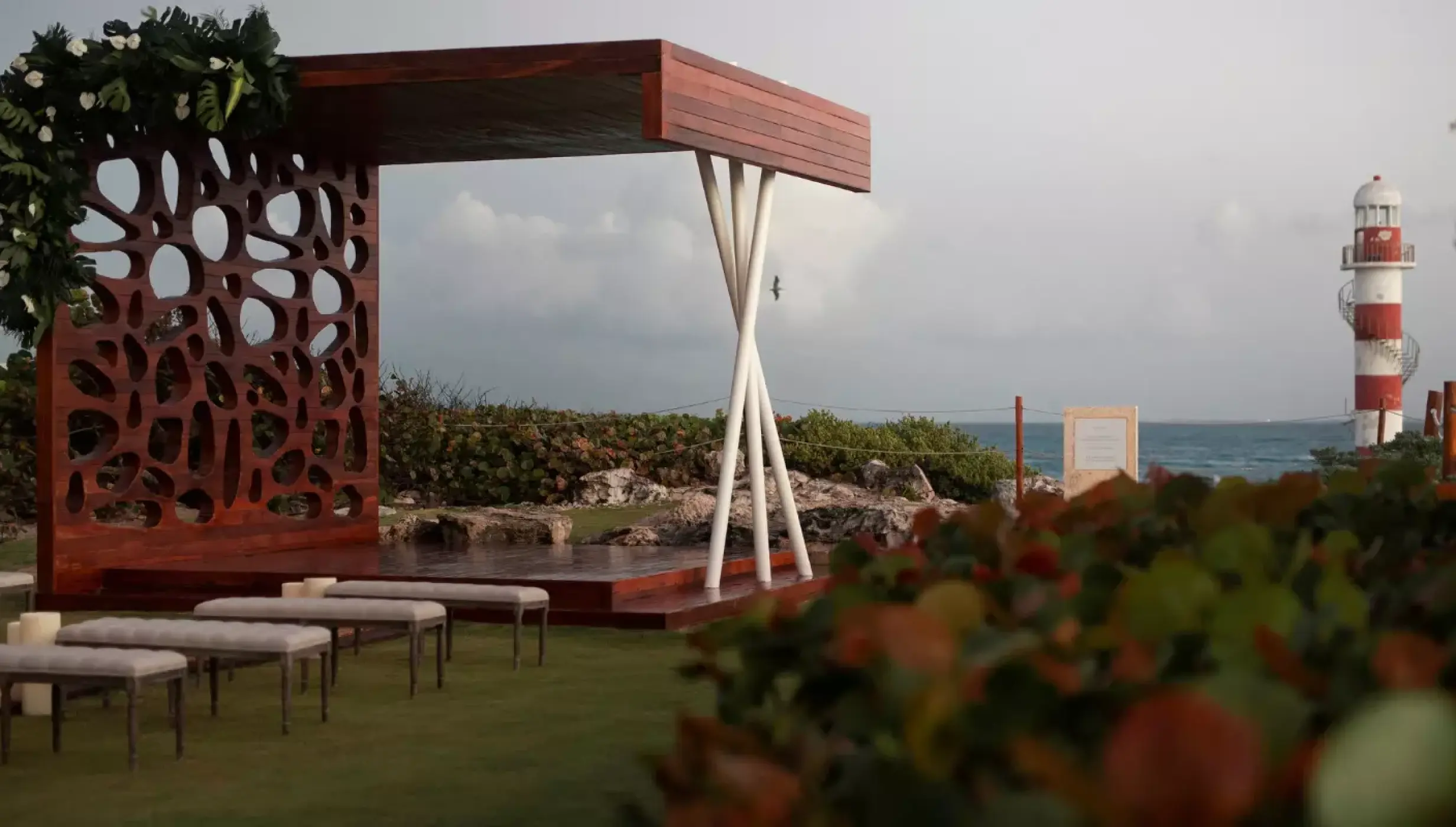 Lighthouse Gazebo venue at Hyatt Ziva Cancun