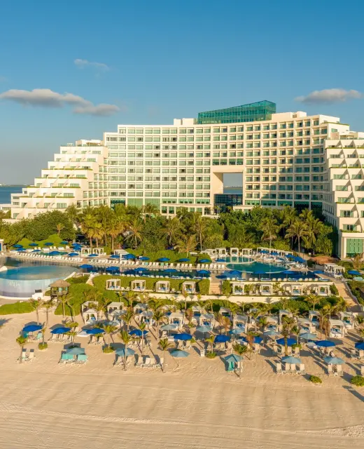Exterior of Live Aqua Beach Resort Cancun