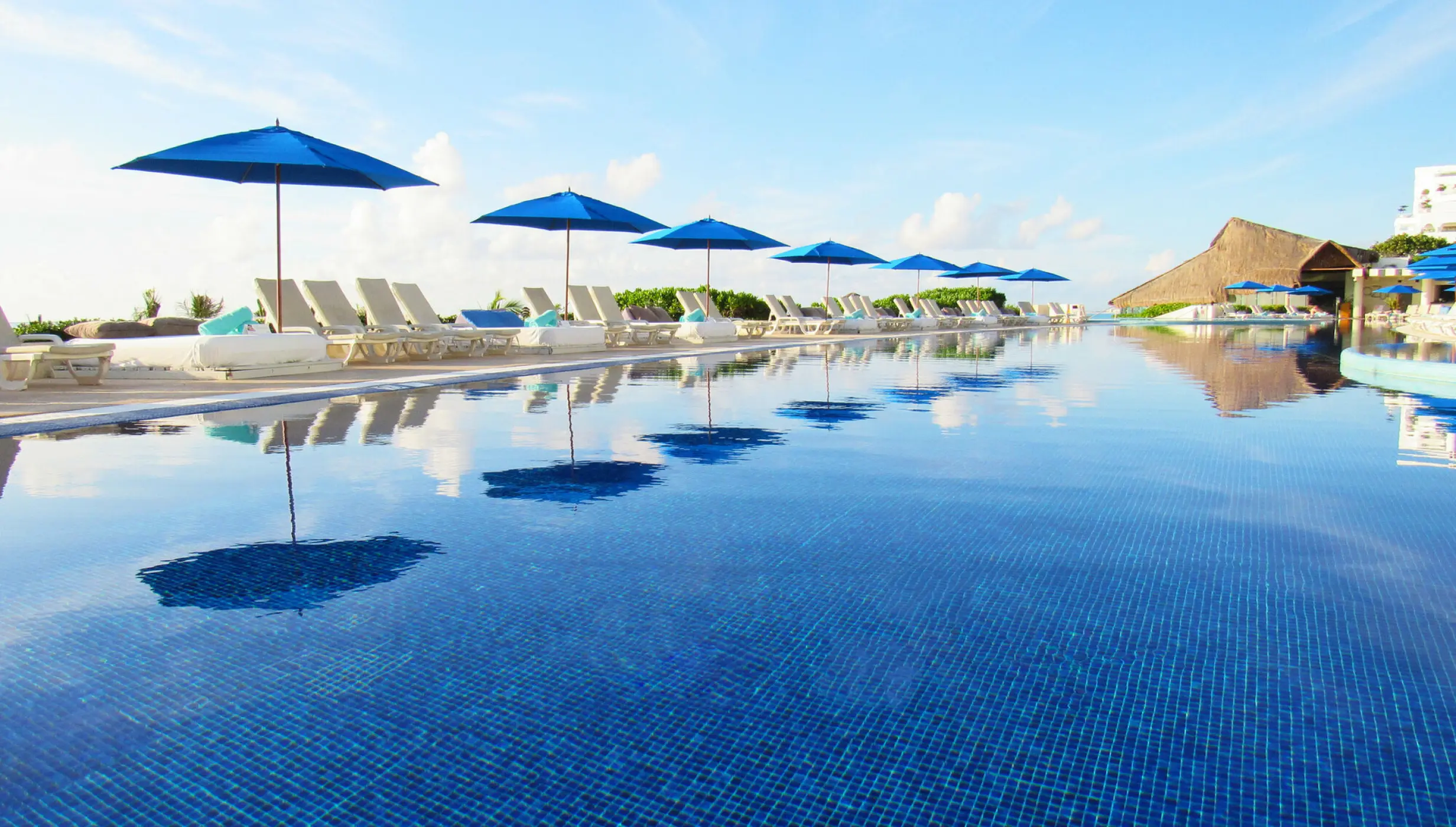 Pool at Live Aqua Beach Resort Cancun